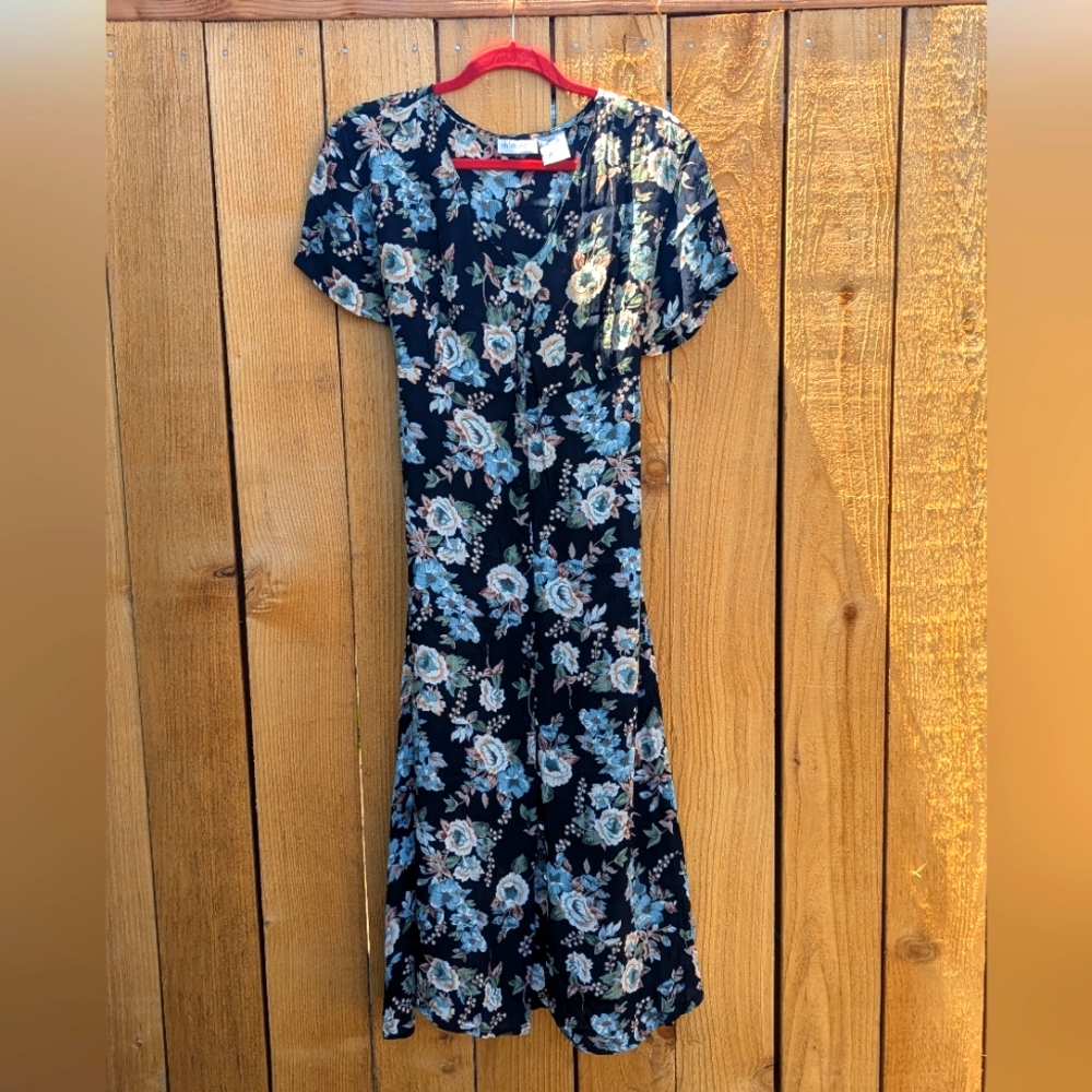 Vintage Floral Dress